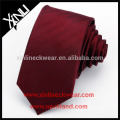 Nudo perfecto hecho a mano al por mayor 100% seda corbata roja